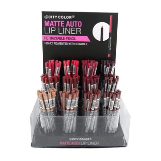 Son kẻ viền môi Matte Auto Lip Liner City Color
