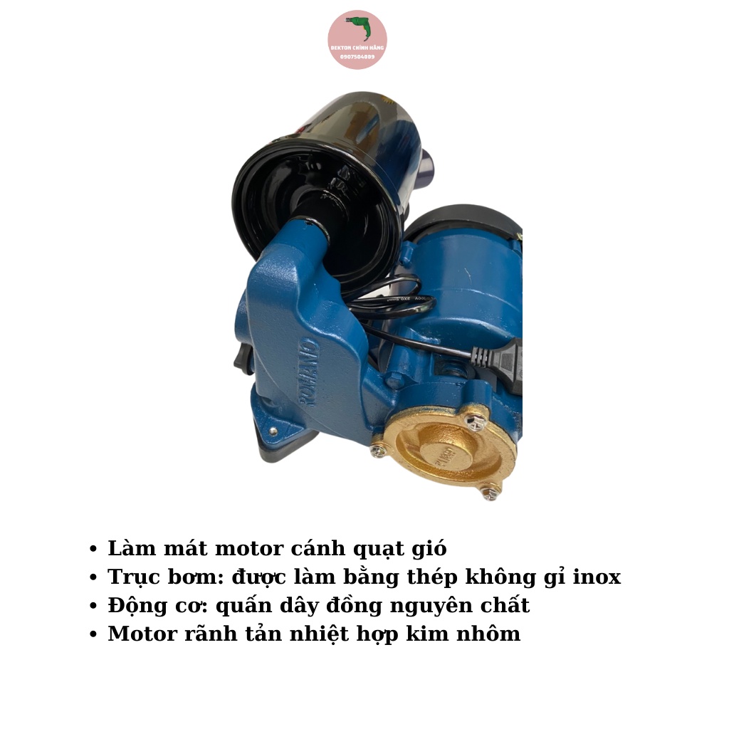 Máy bơm tăng áp Romano 180A, lưu lượng 30L/phút
