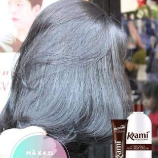 Thuốc nhuộm tóc màu than chì kami