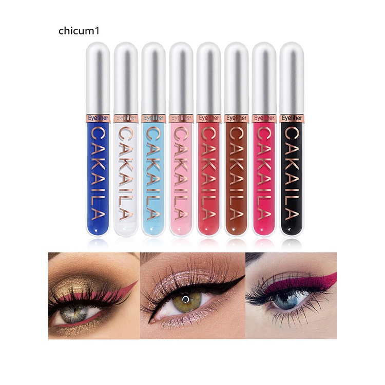 Bút kẻ mắt CC mềm mại nhanh khô màu sắc lấp lánh
 | BigBuy360 - bigbuy360.vn