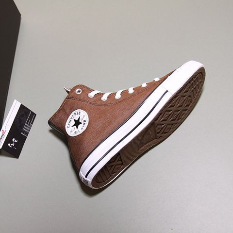 Giày Converse chính hãng cao cổ vải nâu CCVN07