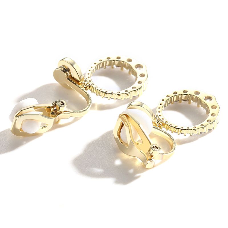 San * Kẹp Bông Tai Dạng Kẹp Thay Thế Không Gây Dị Ứng