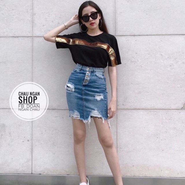 Áo phông kim sa siêu đẹp