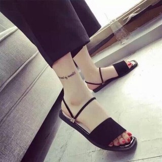 Giày sandal quai ngang 2 dây thun