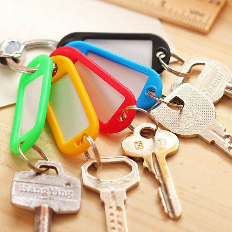 Thẻ Ghi Nhớ Nhãn Tag Đánh Dấu Gắn Móc Chìa Khóa , Hành Lí Vali Nhỏ Gọn Tiện Lợi