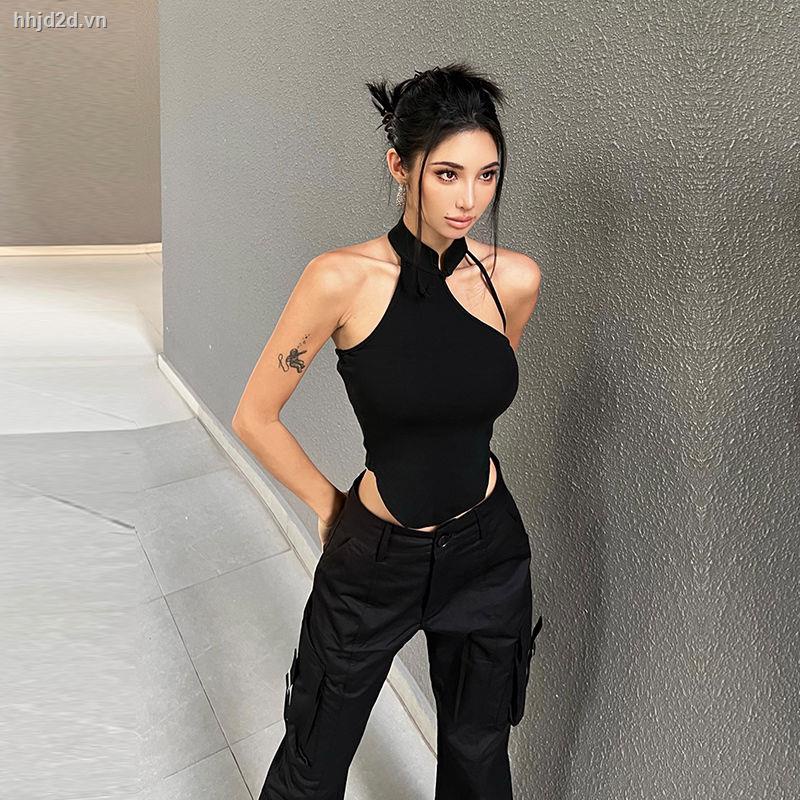 Áo Thun Kiểu Sườn Xám Trung Hoa Dáng Ôm Thời Trang Mùa Hè Quyến Rũ Cho Nữ