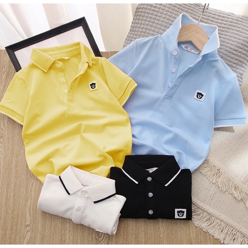 ÁO POLO cho bé. NEWBETTY Xanh Ngọc. Size 9-45kg