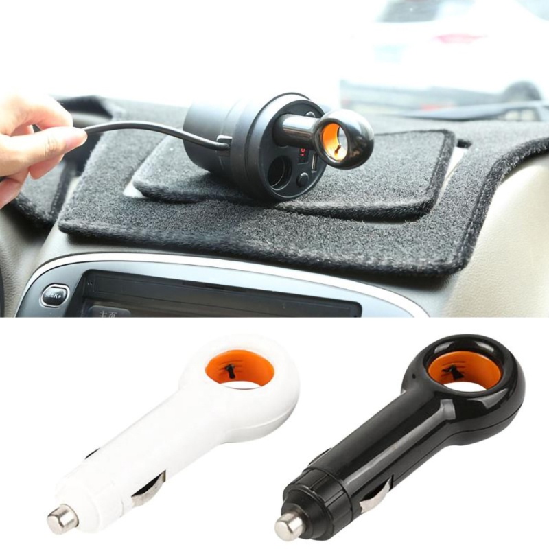 Máy Lọc Không Khí Ion Âm Loại Bỏ Bụi Nhỏ Gọn Tiện Lợi Dành Cho Xe Hơi / Nhà Cửa