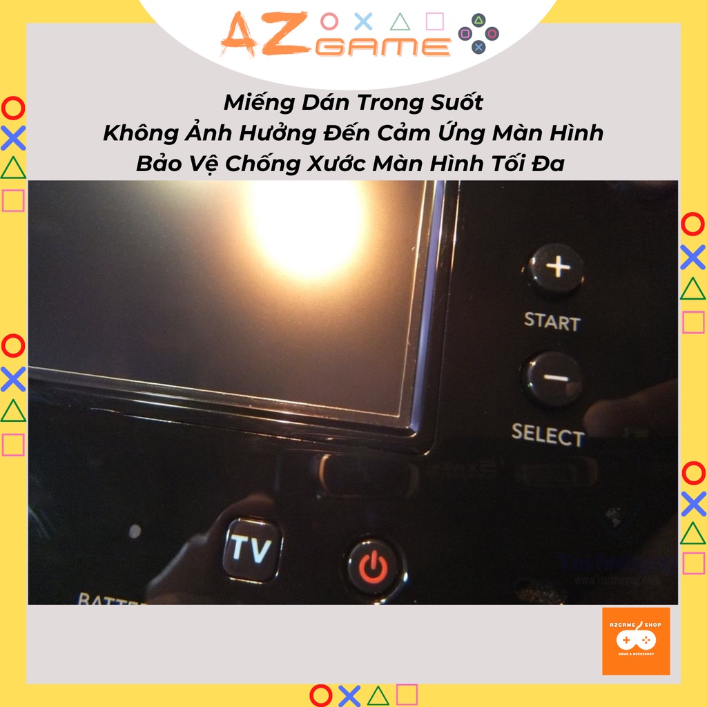 Miếng Dán Màn Hình Cho Nintendo Wii U Gamepad