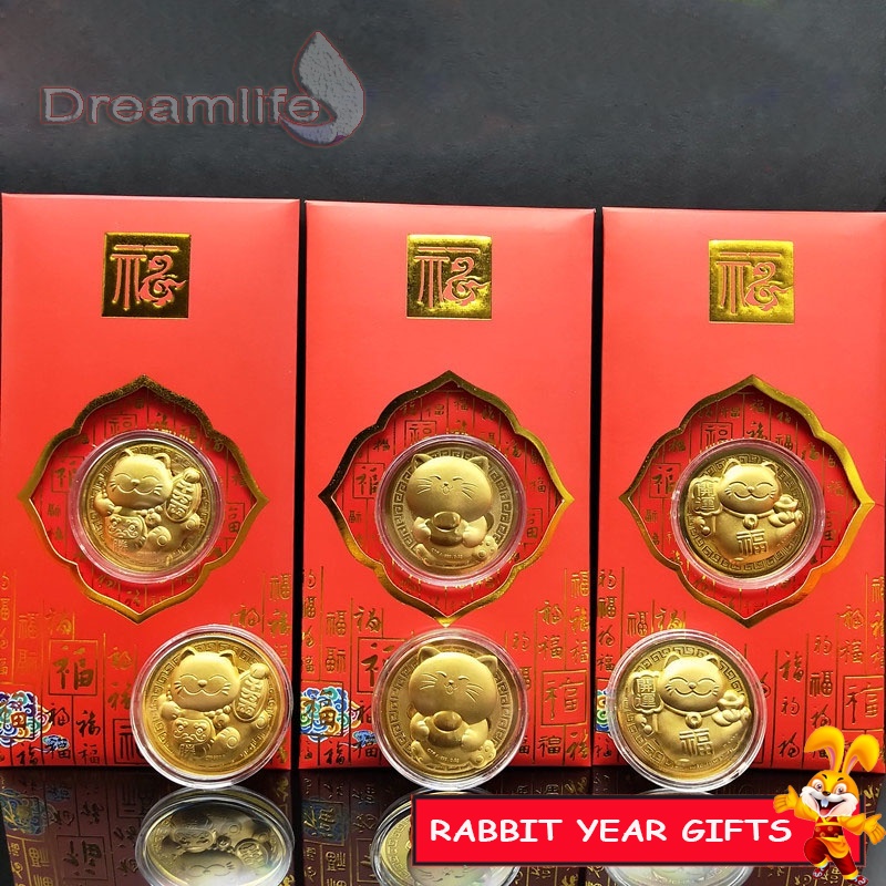 Bao Lì Xì Năm Mới Hình Mèo May Mắn 2023