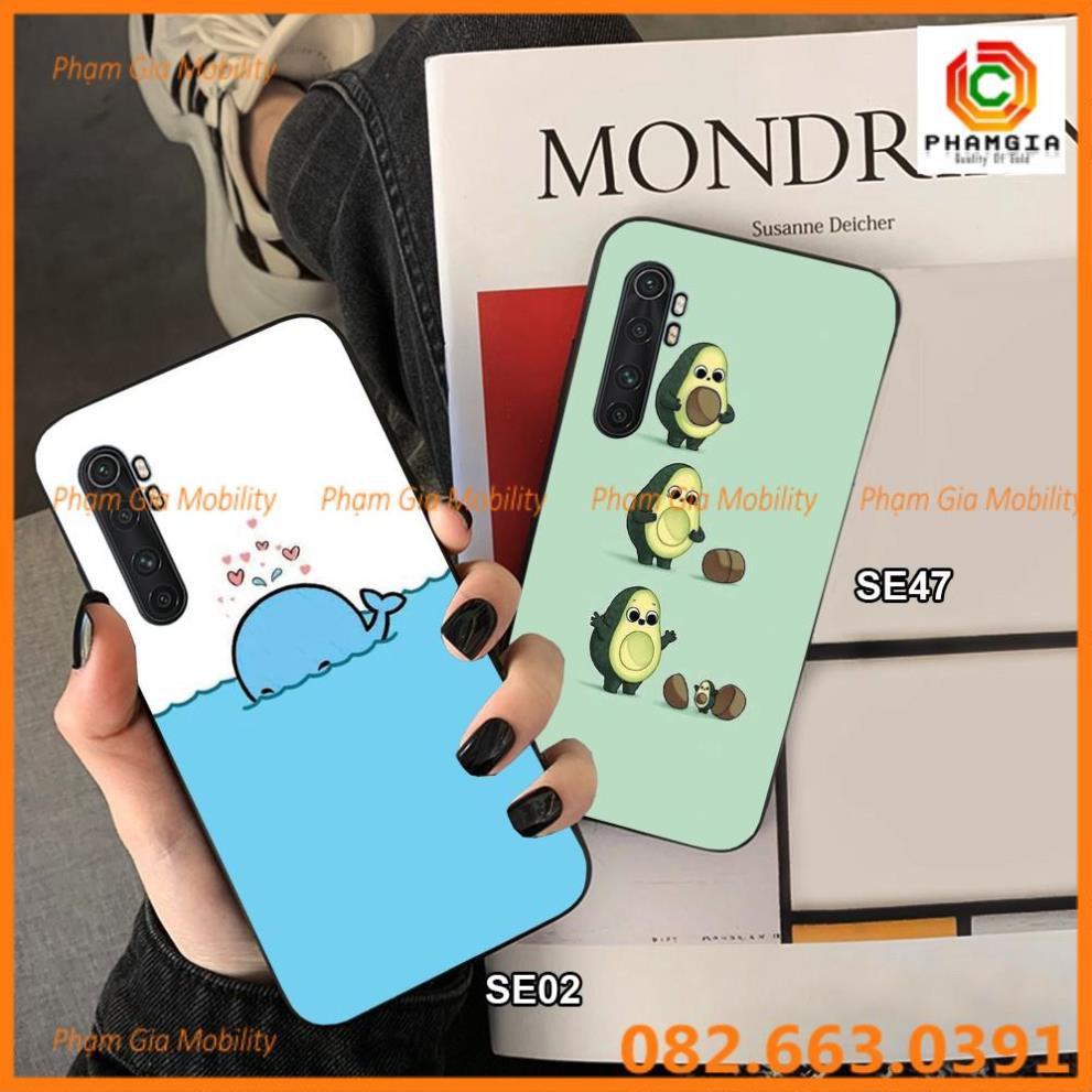 ỐP LƯNG XIAOMI MI NOTE 10 PRO - MI NOTE 10 LITE SILICON IN HÌNH ĐÁNG YÊU(P3)
