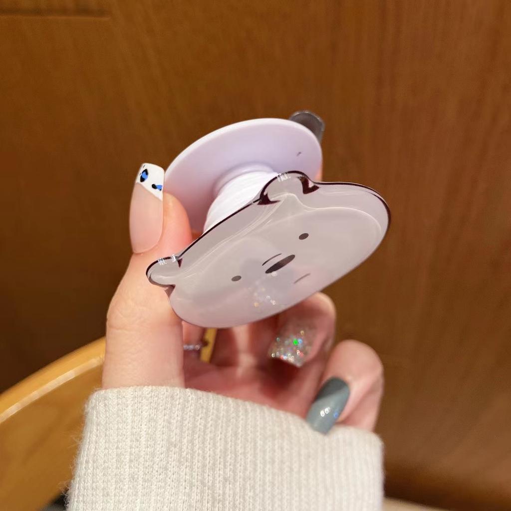 Giá Đỡ Điện Thoại Hình Gấu Hoạt Hình Dễ Thương Cho Iphone Samsung OPPO Vivo Xiaomi Huawei