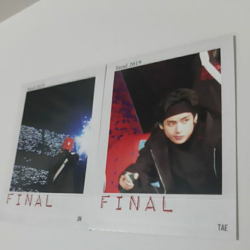 BỘ ẢNH  POLAROID BTS