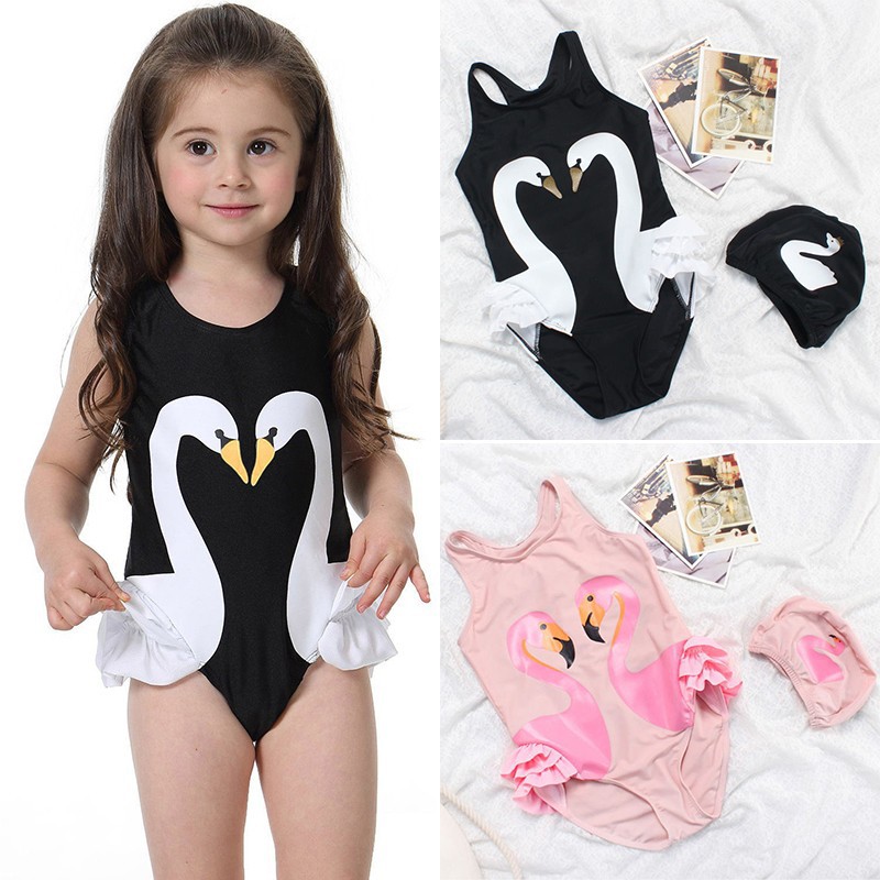 FREESHIP ĐƠN 99K_ TR❤Đồ bơi hoạ tiết hình chú chim cho bé gái | BigBuy360 - bigbuy360.vn