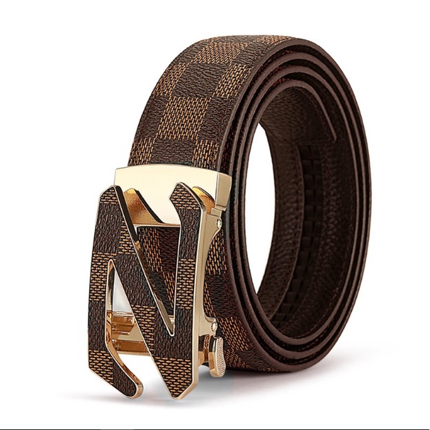 Thắt Lưng Dây Nịt Nam Da Bò 100%  Khóa Tự Động Mặt  (Bảo Hành 3 Năm) - Đồ da Kingshop