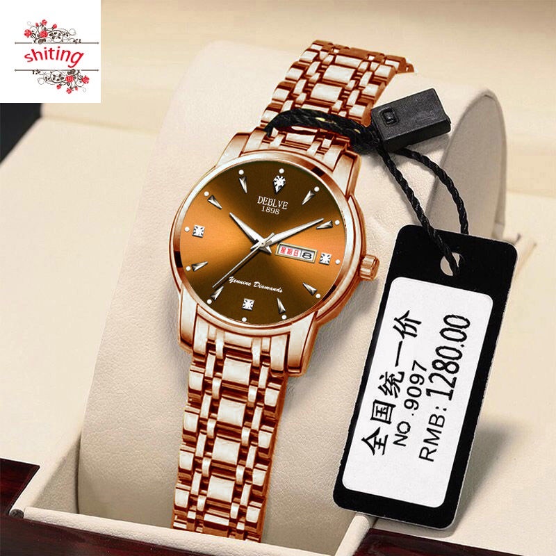 Đồng Hồ Cơ Tự Động Phát Quang Chống Thấm Nước Thời Trang Cho Nam Nữ