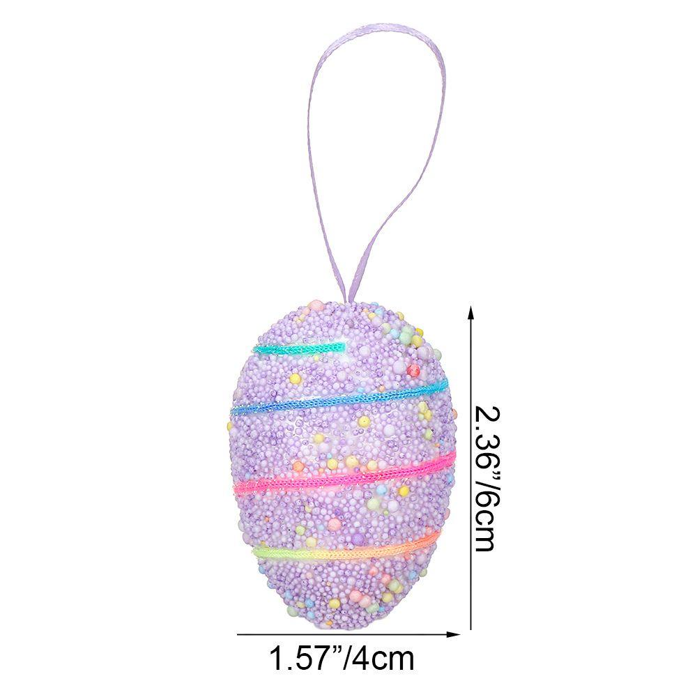 YNATURAL Mút Xốp Kẻ Sọc Treo Trang Trí Lễ Phục Sinh DIY