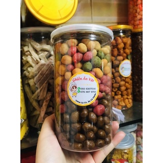 Đậu phộng da cá mix đủ vị 450gr/hủ