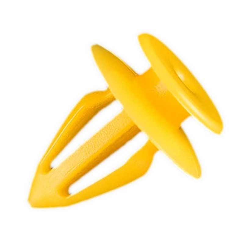 10 chiếc đinh tán màu vàng kẹp nhanh vành cửa cản cho xe ô tô Ford Focus Galaxy