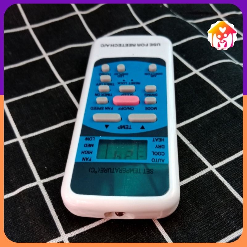 Điều Khiển Điều Hòa Máy Lạnh REETECH  2 Chiều Xanh- Hàng Chất Lượng Cao