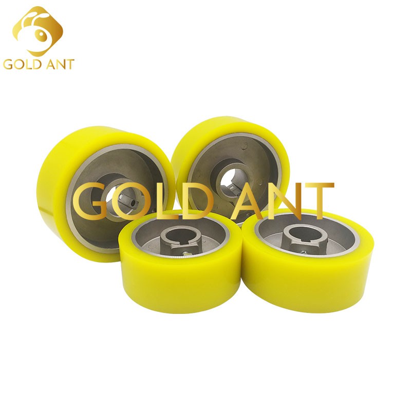 Bánh xe đưa phôi, bánh xe PU cho máy bào 4 mặt - Ngành gỗ - Chất lượng cao
