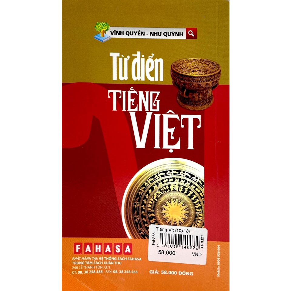 Sách Từ Điển Tiếng Việt