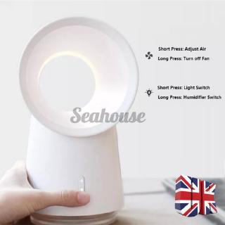 Quạt Xiaomi Mini Không Cánh Có Đèn Led