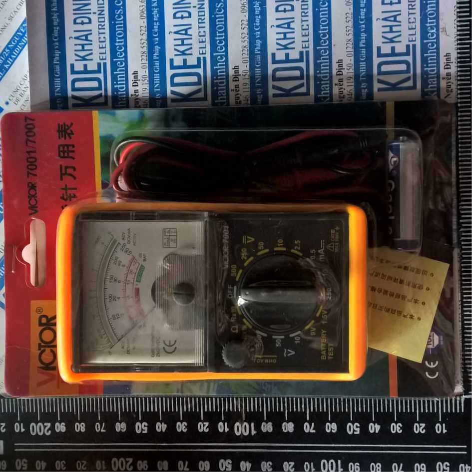 ĐỒNG HỒ VẠN NĂNG, KIM VICTOR VC7001 kde2076