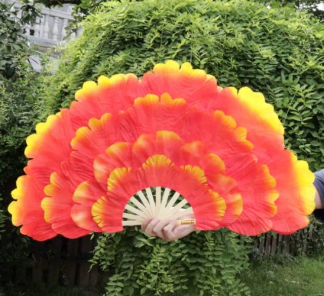 Quạt hoa mẫu đơn