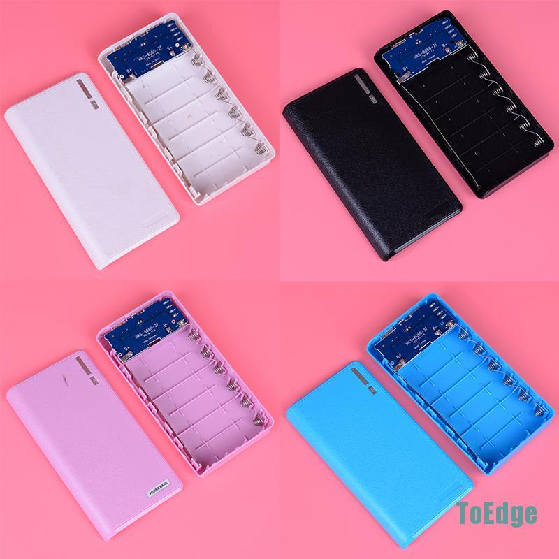 Sạc Dự Phòng 20000mah 6 Pin 18650 Diy