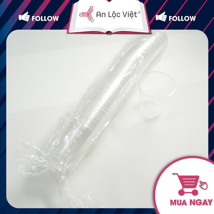 Ly Nhựa Dày 220ml - 500ml - Chất liệu nhựa PP an toàn sức khỏe