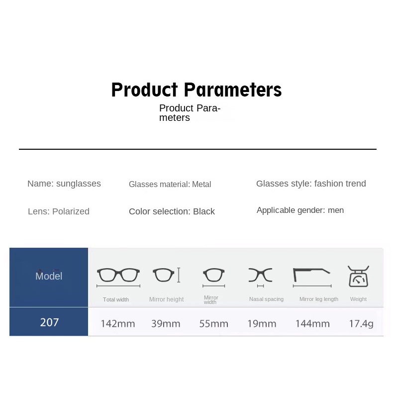 Kính Mát Nam Phân Cực Chống Tia UV