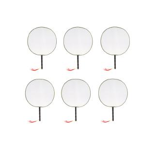Set 6 Quạt Giấy Vẽ Tranh Cho Bé