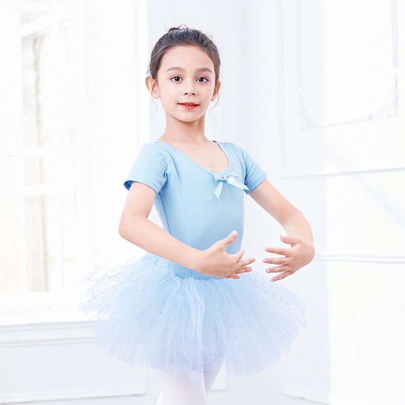 Đầm múa ba lê kiểu dáng dễ thương cho bé gái
