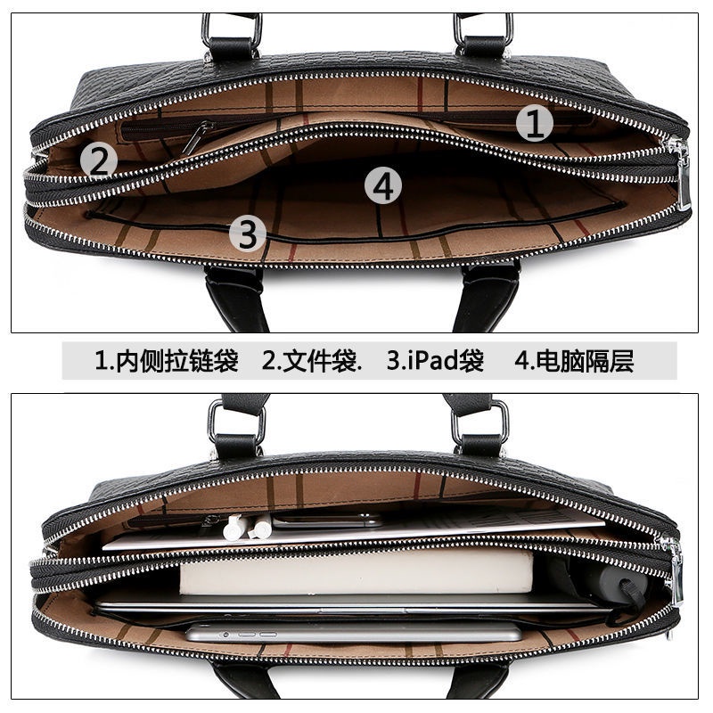 Túi da mềm đựng Laptop 14 Inch NSGSB33 73Ns phong cách doanh nhân cho nam | BigBuy360 - bigbuy360.vn