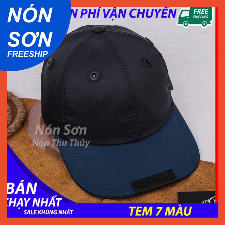 MỚI 2021 -  Mũ Nón Sơn Cao Cấp Hàng Xịn Chuẩn Tem 7 Màu Nam Nữ Thời Trang