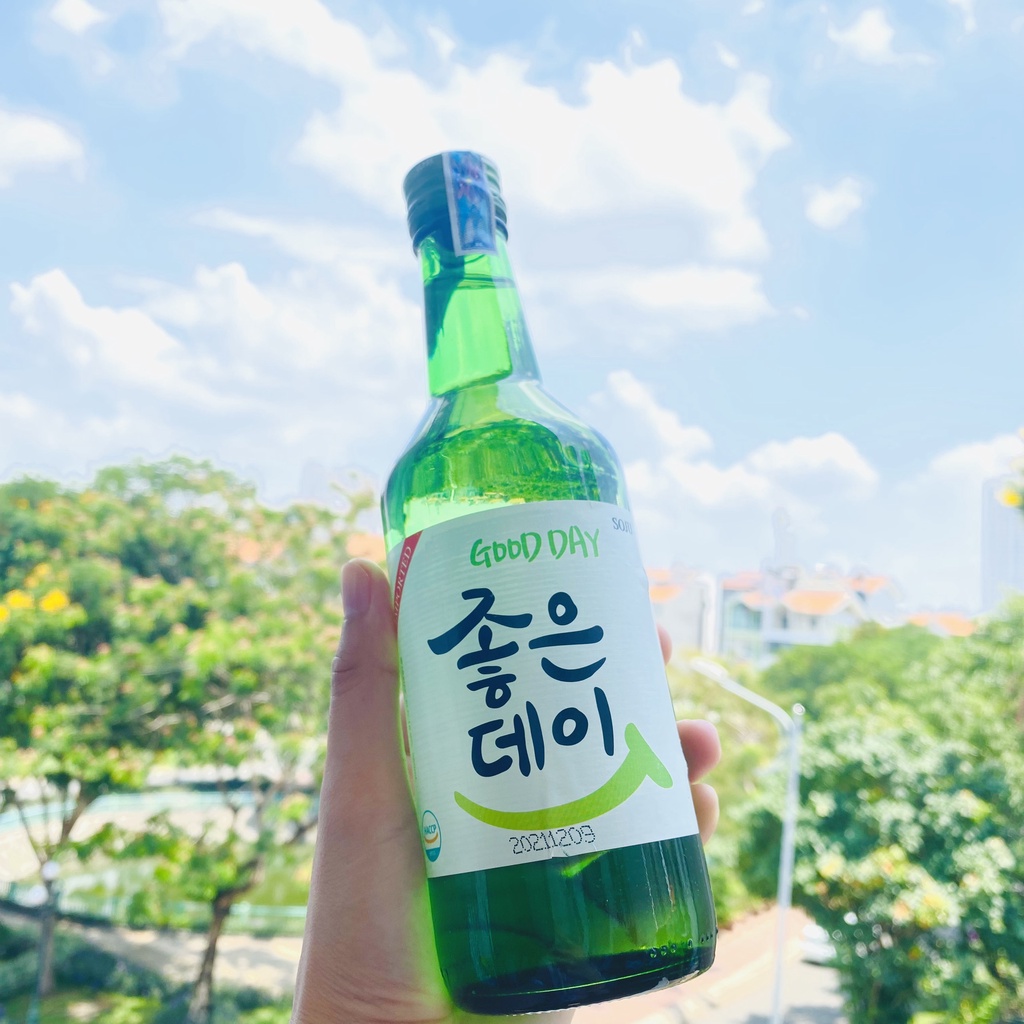 Soju Hàn Quốc vị trái cây thơm ngon, dễ uống chai 360ml - Hansik Kitchen
