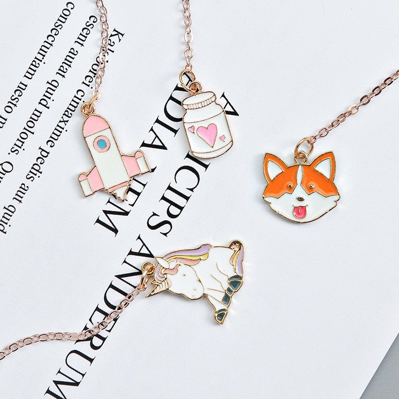 [MÃ CAST10 giảm 10k đơn 100k] Bookmark dây chuyền dễ thương Cá store đa dạng mẫu mã (Giao mẫu ngẫu nhiên)