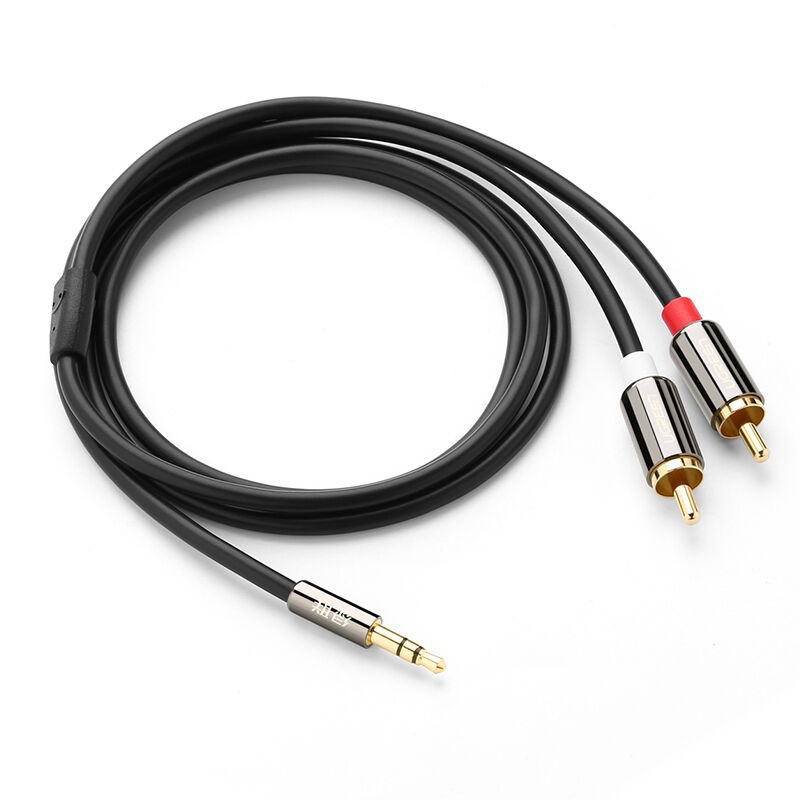 _Dây Loa 1 ra 2 Đầu Hoa Sen RCA mạ vàng cao cấp UGREEN UGR-10591 - Sản phẩm chất lượng cao