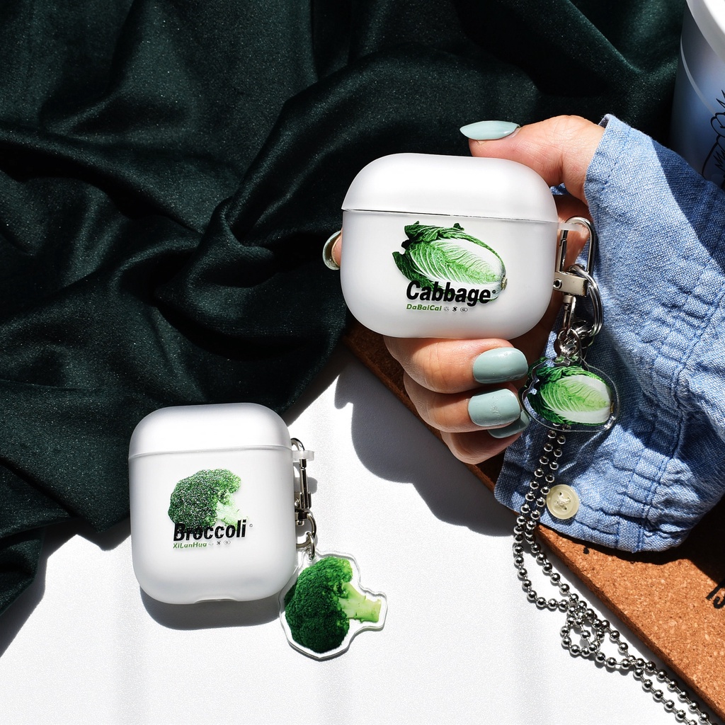 Vỏ Bảo Vệ Hộp Sạc Tai Nghe AirPods3 Pro AirPods3 Họa Tiết Trái Cây Độc Đáo Chất Lượng Cao 2021 Ốp