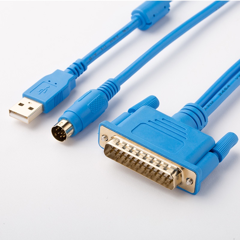 Dây Cáp Lập Trình USB-SC09+ Cho Mitsubishi FX&A Series PLC
