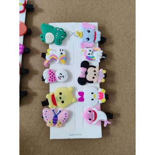 sét 10 kẹp tóc đáng yêu cho bé