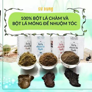 Bột lá nhuộm tóc thảo dược ogatic