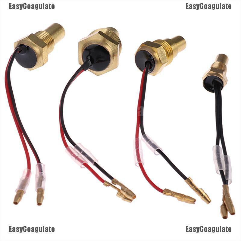 Cảm biến nhiệt độ nước kỹ thuật số 12V/ 24V đầu cắm 50K 10/ 14/ 16/ 21MM chuyên dụng cho xe ô tô