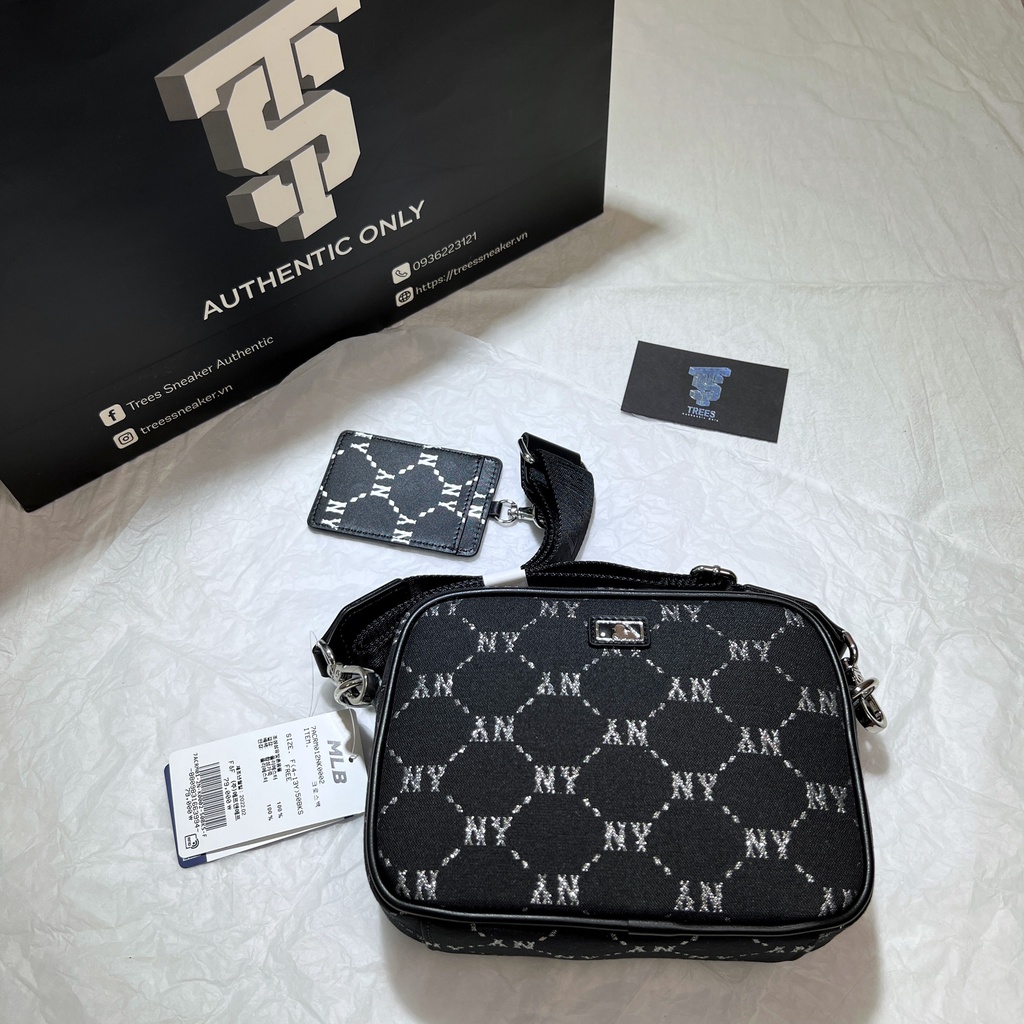 Túi đeo chéo MLB MONOGRAM DIAMOND FULL TAG CHECK HIDDEN TAG