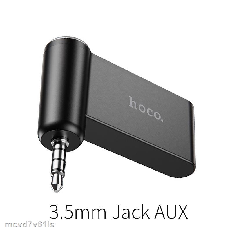 Siêu Rẻ Thiết bị nhận tín hiệu âm thanh HOCO bluetooth không dây Hoco giắc cắm 3.5mm cho điện thoại/ loa