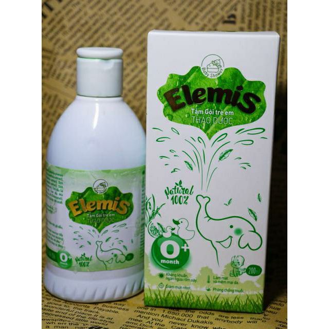 Sữa tắm thảo dược em bé elemis