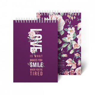 Sổ tay Notebook 120 T bìa cứng lò xo - photostory