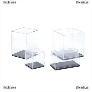 <Hot~new>Acrylic Plastic Display Case Box Clear Dustproof Protection For Figure Models
