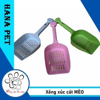 XẺNG xúc cát mèo - xẻng sàng cát mèo vệ sinh